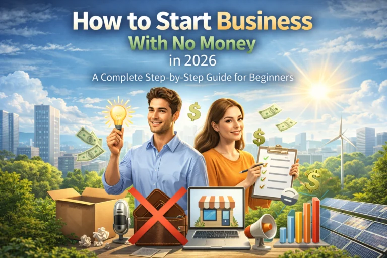 How to Start Business With No Money in 2026: A Complete Step-by-Step Guide for Beginners